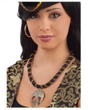 Skull and crossbones necklace