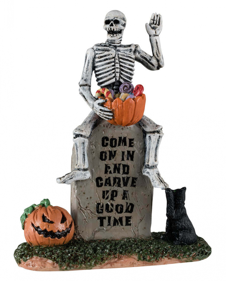 Lemax Spooky Town Pumpkin Patch Ghoul Halloween Town Figure