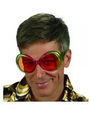 Bunte 70er Jahre Retro Brille