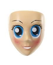 Anime Half Mask - Blue Eyes