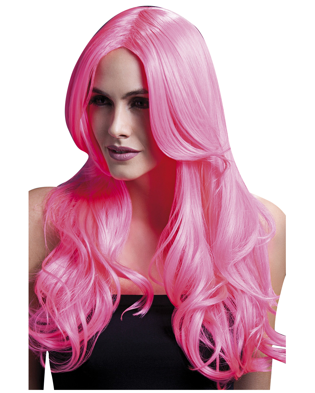 Women Wig Khloe Neon Pink Anime Wig Cosplay Horror Shop Com