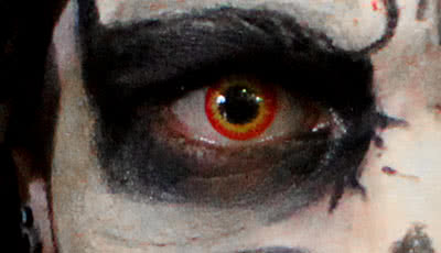 scary contact lenses
