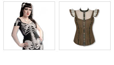 Gothic Blouses & Tops