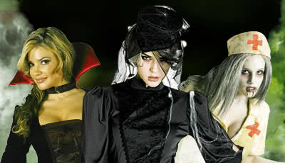 Ladies The Shining Costume Evil Twin Sister Fancy Dress Zombie Womens Halloween