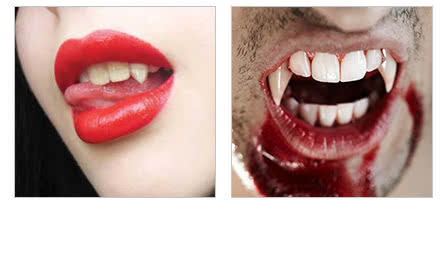 Vampir Zähne für Kinder Halloween Zubehör, 3,99 €