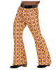 Groovy 70s Men's Flared Pants Discs 