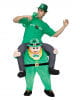 St. Patricks Day Reiter Carry Me Kostüm 