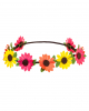 Hippie Hairband With Flowers 