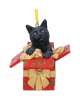Cat Gift Christmas Ball 9cm 