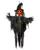 Pumpkin Scarecrow With LED Hanging Figure 90cm 