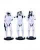 Three Wise Stormtrooper Figures 