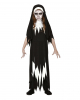 Zombie Nonne Kinder Kostüm Kleid 