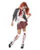 Zombie Schoolgirl Kostm 