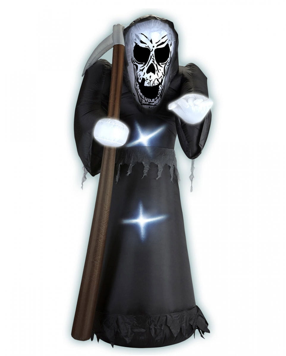 Aufblasbarer Geist Dekoration Halloween Weiß