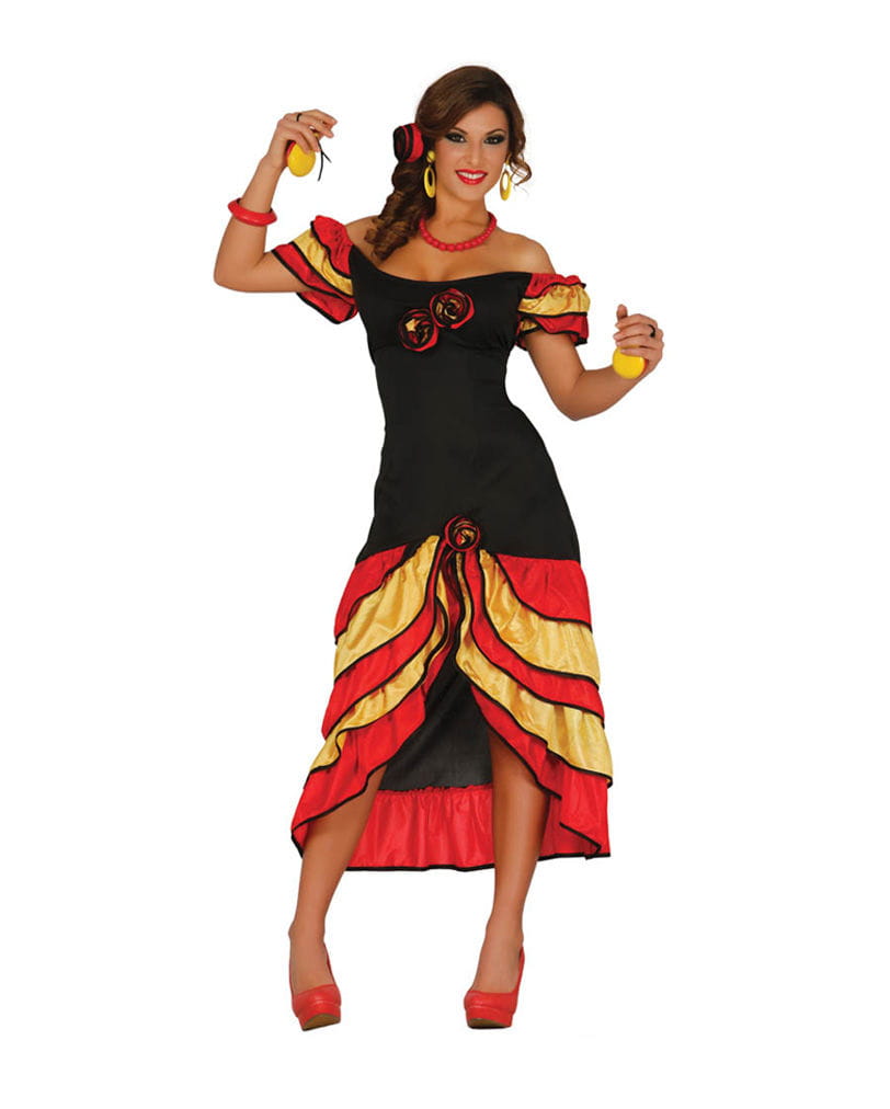 Details Zu Flamenco Tanzerin Kleid