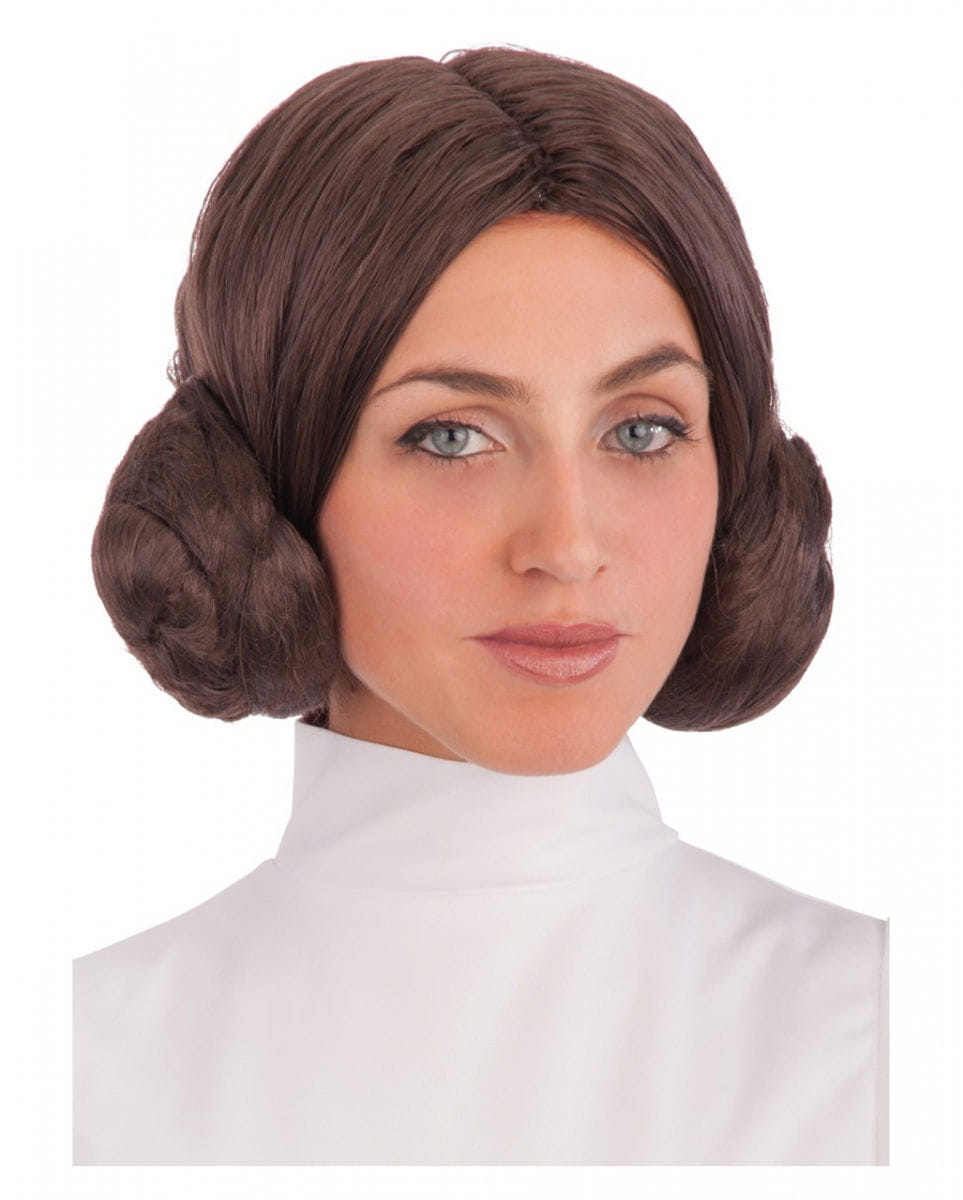 Leia Scifi Prinzessin Frisur Perucke Fur Dein Sience Fiction Kostum Ebay