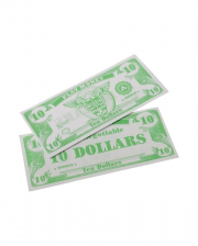 Play Money 10$ Bills 1000 Pieces 