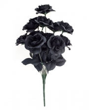 12 Black Roses As A Bouquet