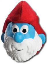 Papa Schlumpf Maske