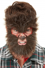 Hairy Werewolf FX Half Mask 