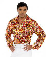 70s Multicolor Schlager Shirt 