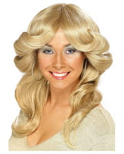 70er Jahre Perücke Agnetha blond 