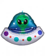 Alien Spaceship Foil Balloon Supershape 