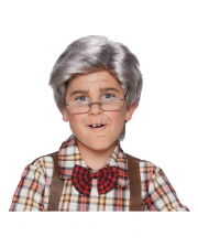 Old Grandpa Wig For Children