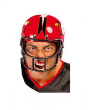 American Football Helmet Red 