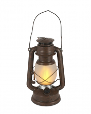 Pit Lantern With Flames Effect LED 24 Cm 