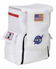 Astronauten Rucksack Weiß 