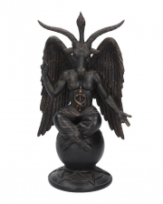 Baphomet Antik Figur mit Pentagramm 