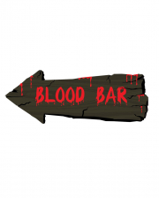 Blood Bar Halloween Shield 