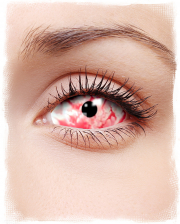 Bloody Zombie Sclera Kontaktlinsen 