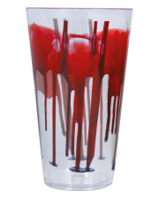 Bloody Halloween Glass 15cm 