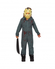 Bloody Killer Psycho Child Costume With Mask 