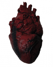 Blutiges Latex Herz 