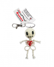 Bones Voodoo Knitted Doll Keychain 