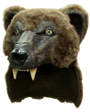 Brown bear helmet 