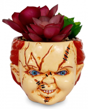 Child's Play Chucky Pot With Plant 