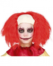 Clowns Children Wig With Half Bald Head 