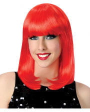 Revue Girl Wig With Pony Red 