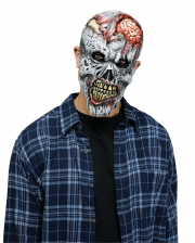 Decay Zombie Halbmaske für Erwachsene 