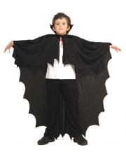 Dracula cape black children 
