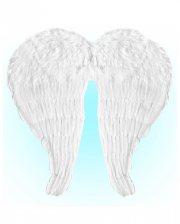 Angel Wings With White Feathers 51x46cm 