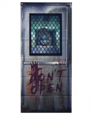Fake Door With Killer Psycho Motif 180cm 