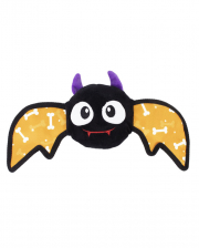 Bat With Yellow Bent Wings Dog Toy 