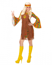 Flower Power Hippie Girl Costume 