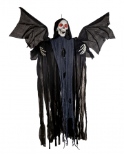 Flügelschlagender Skelett Reaper mit Sound & Licht 153cm 