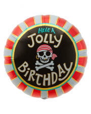 Foil balloon Jolly Birthday 